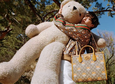 kai x gucci teddy bear